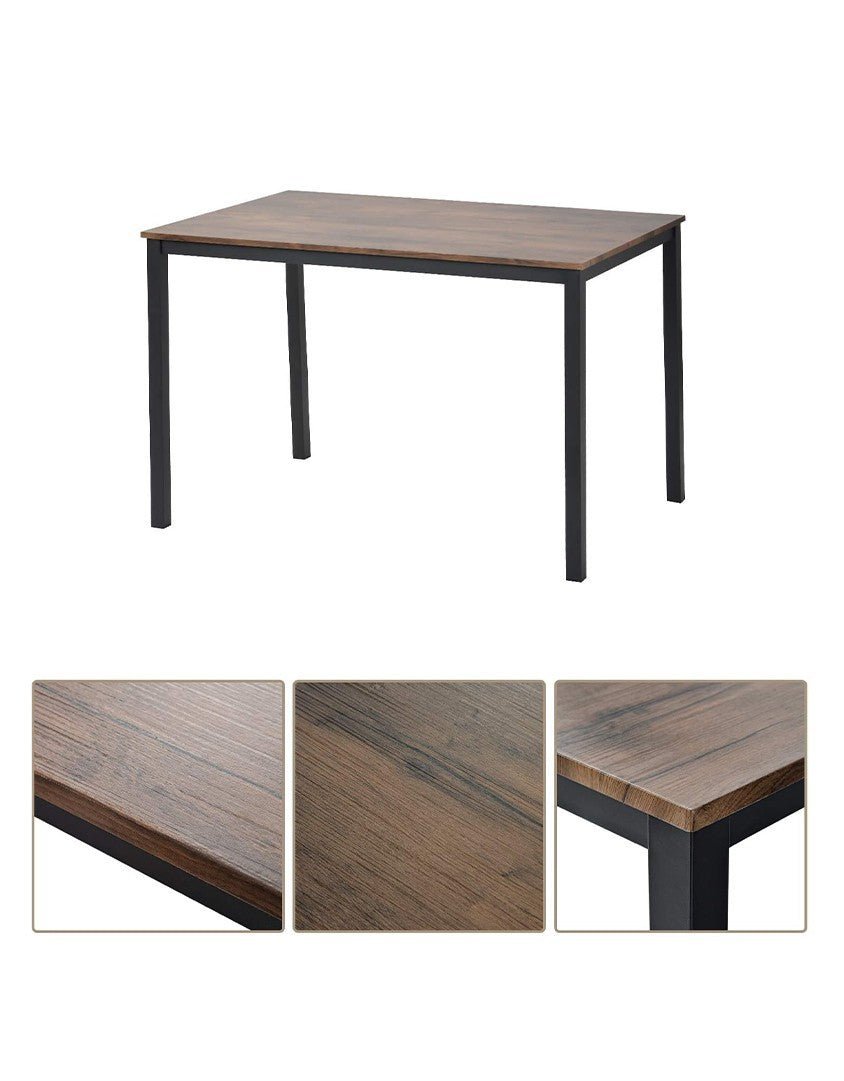 Dining set, multiple sizes, black/brown, code outdoor4037 _ dining