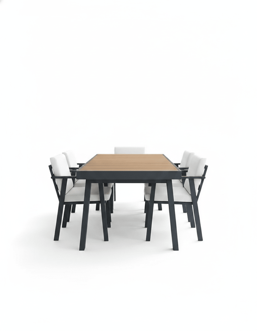 Outdoor dining set, 7 pieces code outdoor4035 _ outdoor furniture