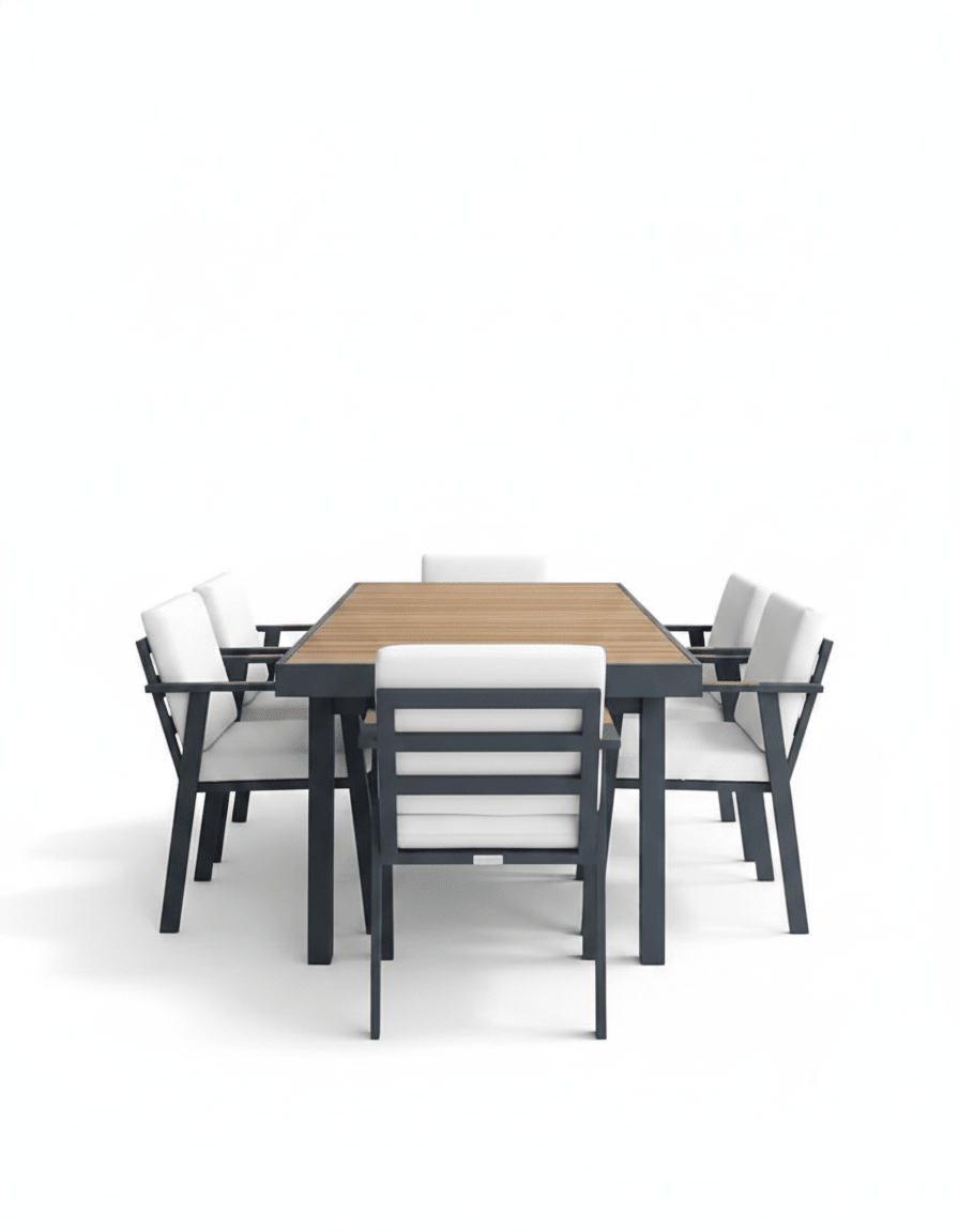 Outdoor dining set, 7 pieces code outdoor4035 _ outdoor furniture