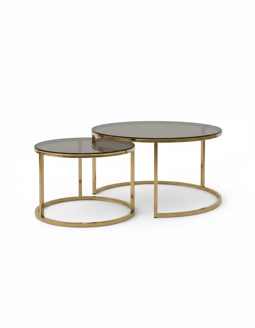 Stainless table set, 2 pieces, code Stainlesstable6060 _