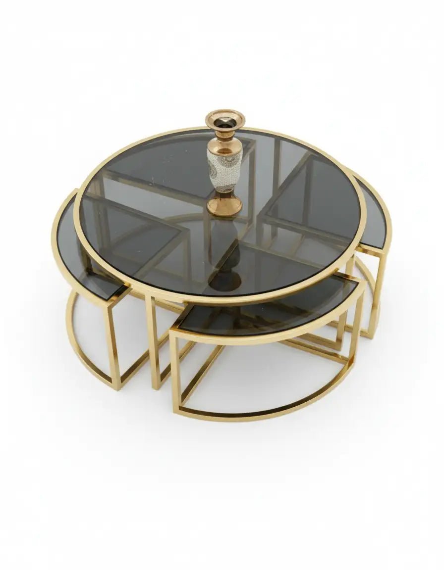 5-piece stainless steel table set code Stainlesstable6066 _