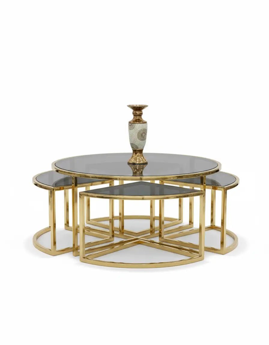 5-piece stainless steel table set code Stainlesstable6066 _