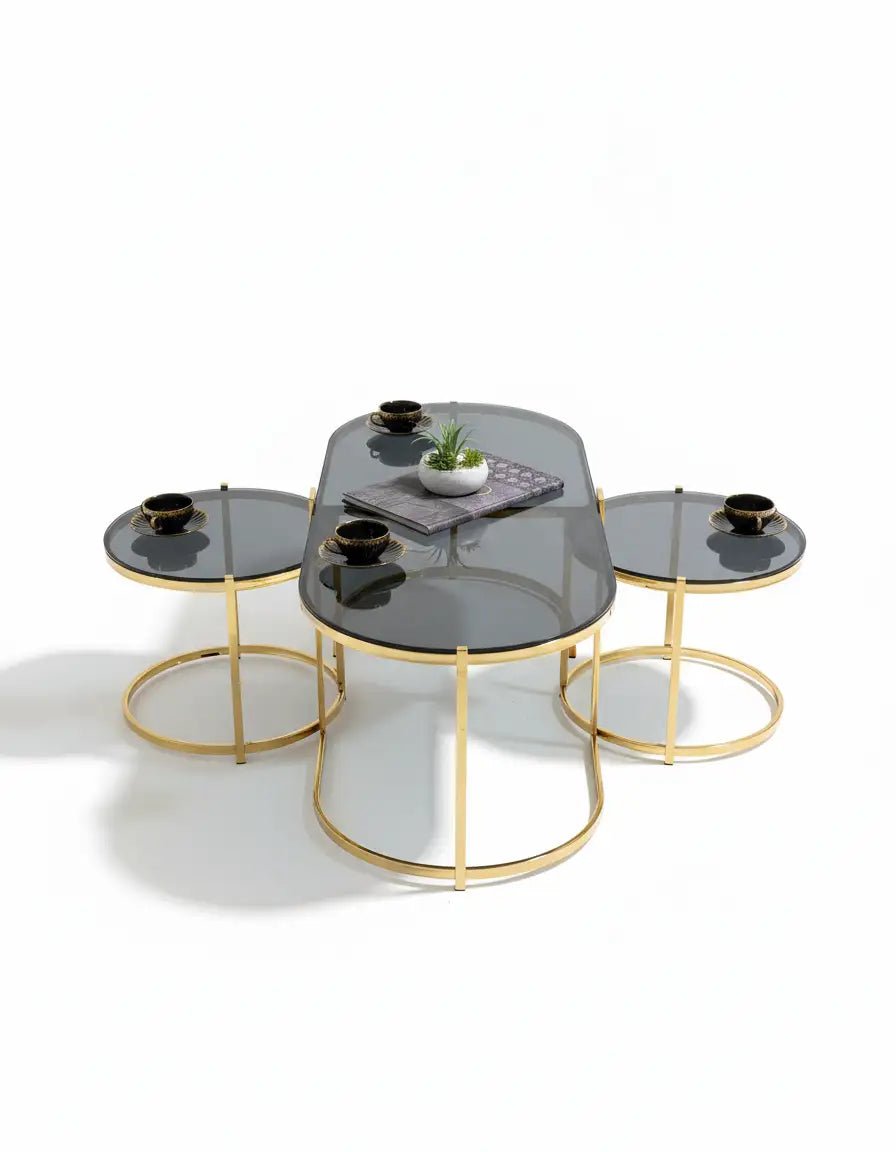 Alaska stainless table set, code Stainlesstable6029 _