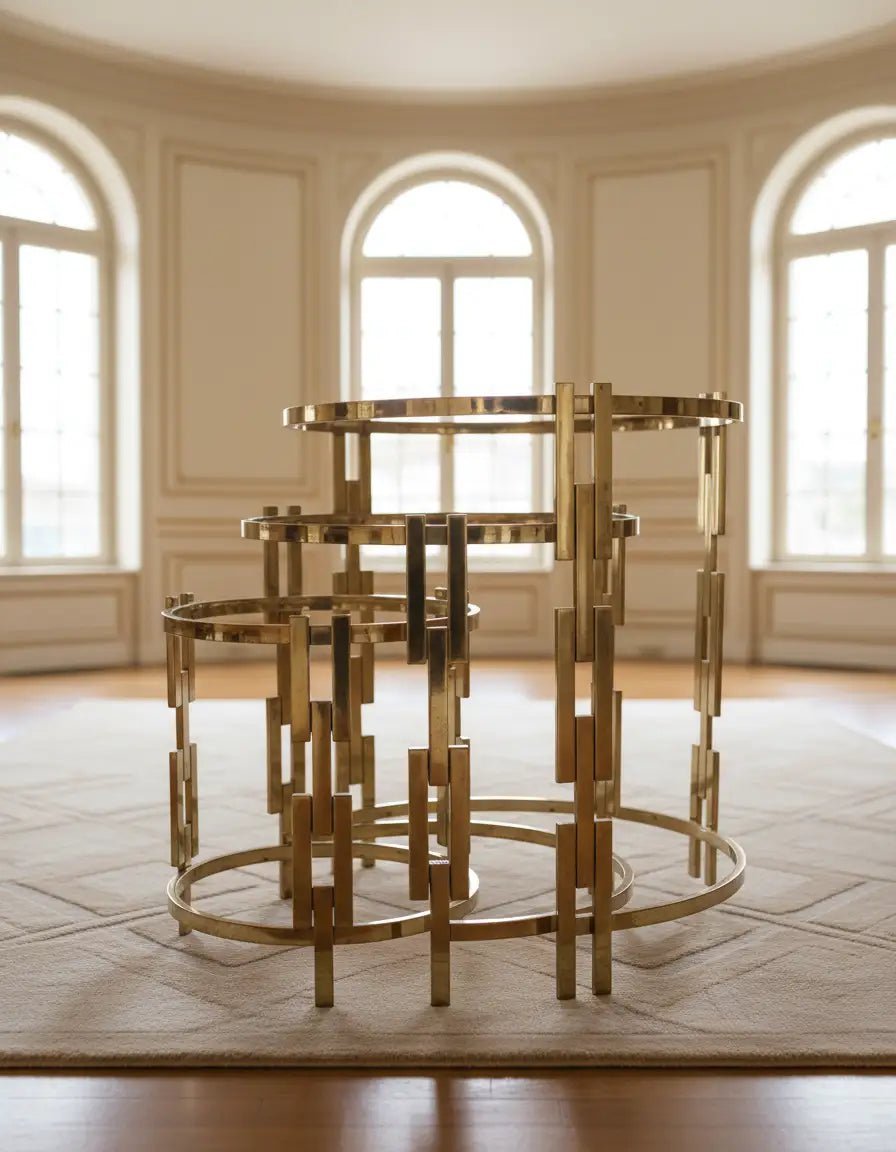 3-piece stainless table rack set, code Stainlesstable6045 _