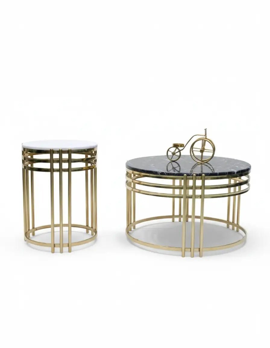 Miranda stainless table set, 2 pieces, code Stainlesstable6022 _