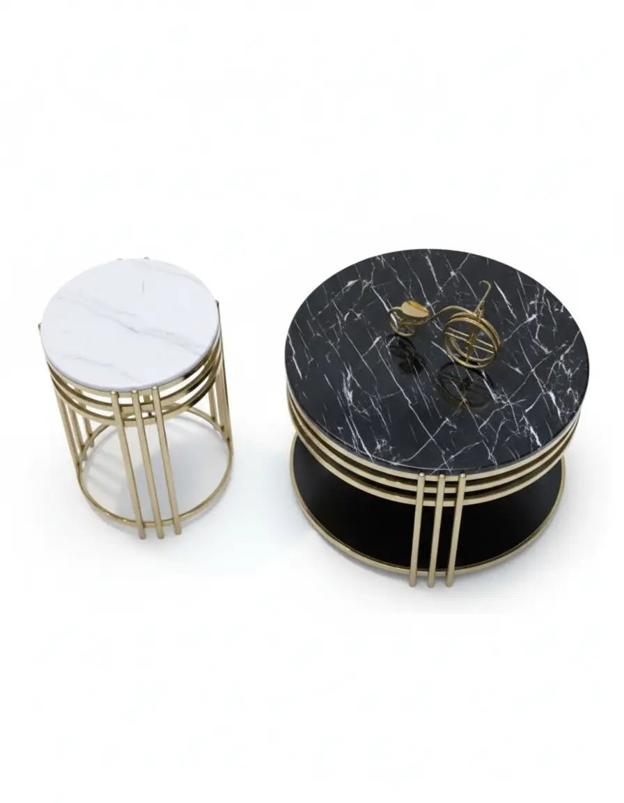 Stainless star table set, 2 pieces, code Stainlesstable6023 _