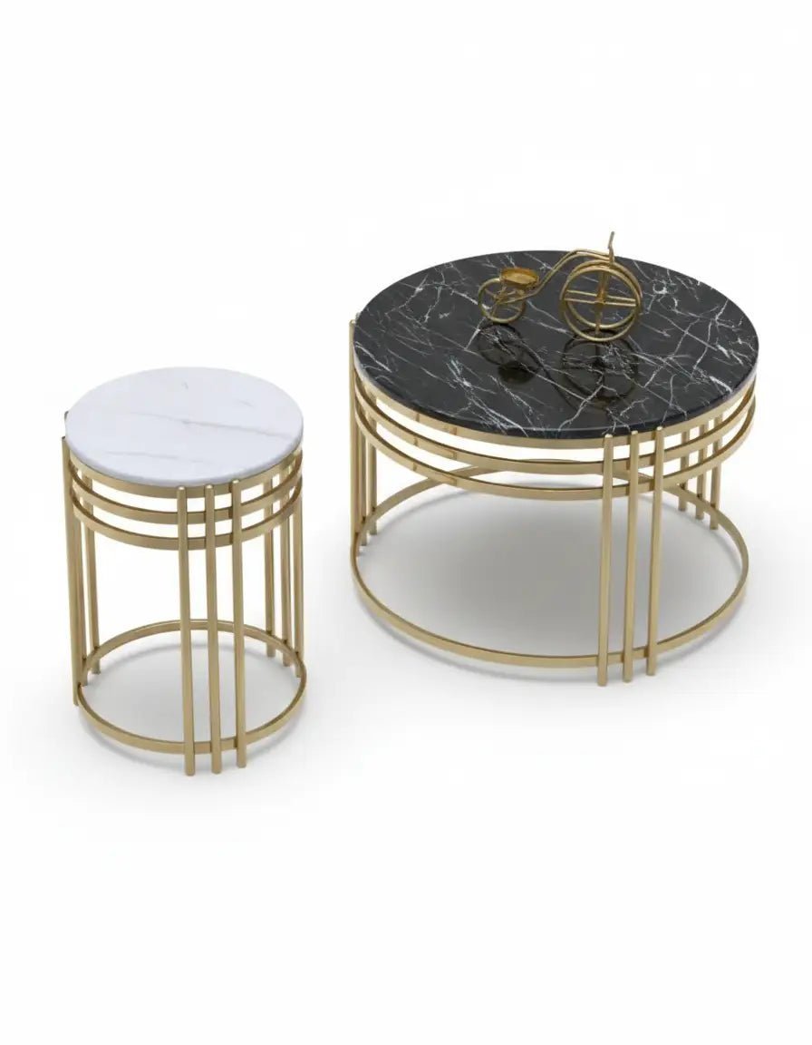 Stainless star table set, 2 pieces, code Stainlesstable6023 _