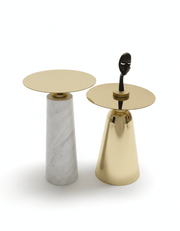 2-piece Rafal stainless steel table set, code Stainlesstable6026 _