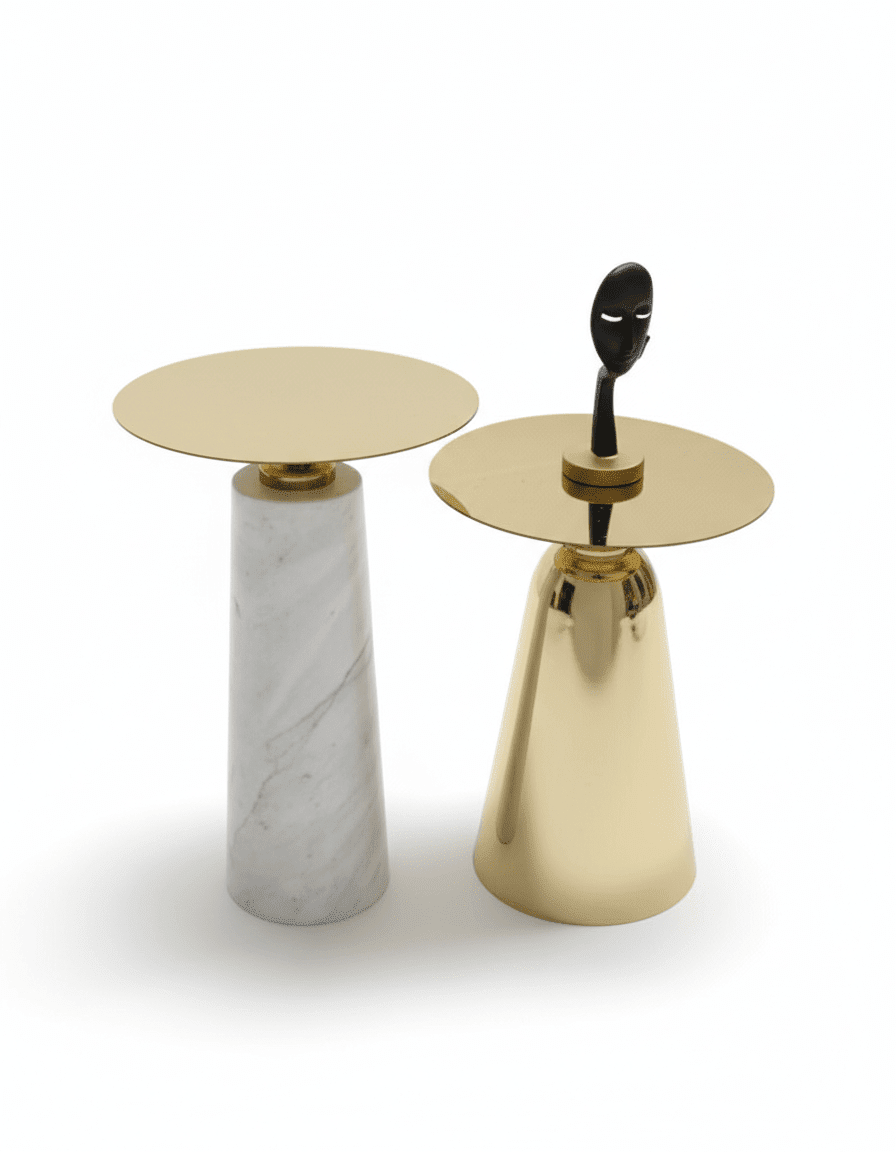 طقم ترابيزه ستانلس رافال 2 قطعة كود Stainlesstable6026 _
