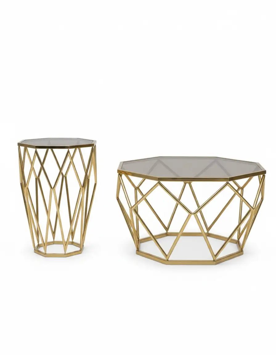 Cinderella stainless steel table set, 2-piece, code Stainlesstable6020 _