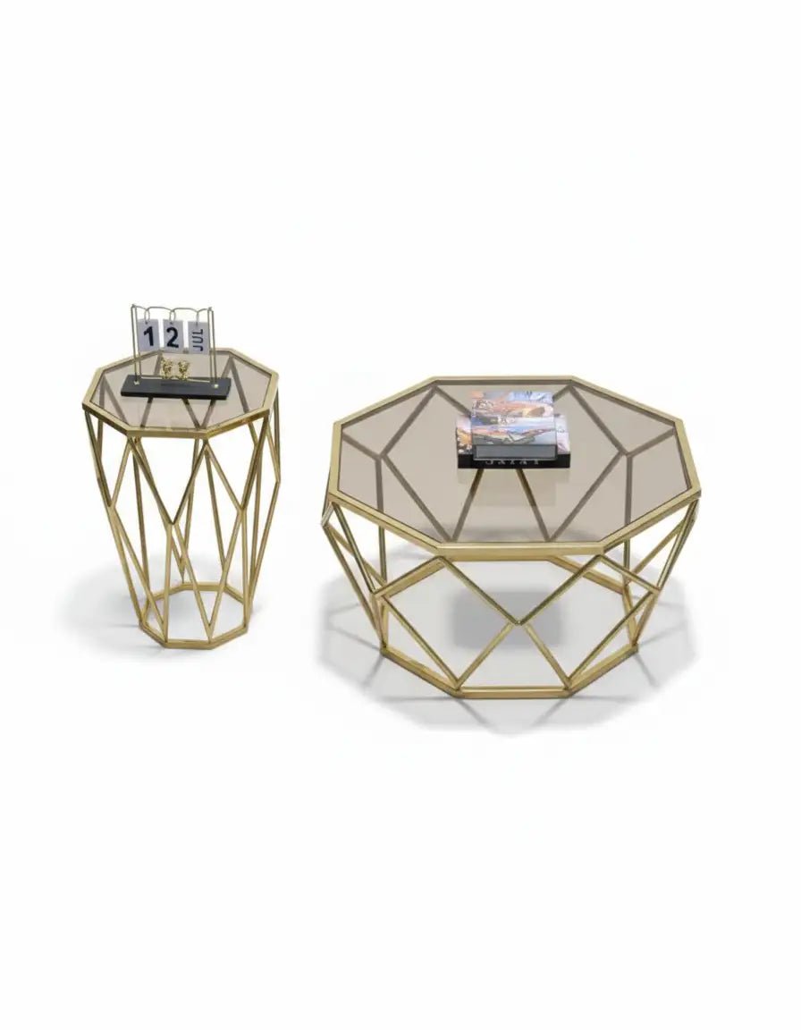 Cinderella stainless steel table set, 2-piece, code Stainlesstable6020 _