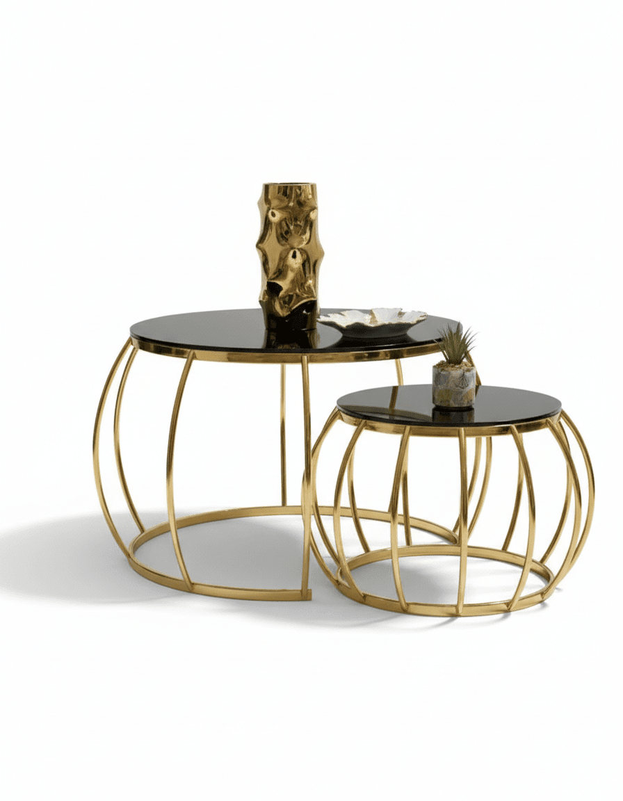 Sofia stainless table set, 2-piece, code Stainlesstable6043 _