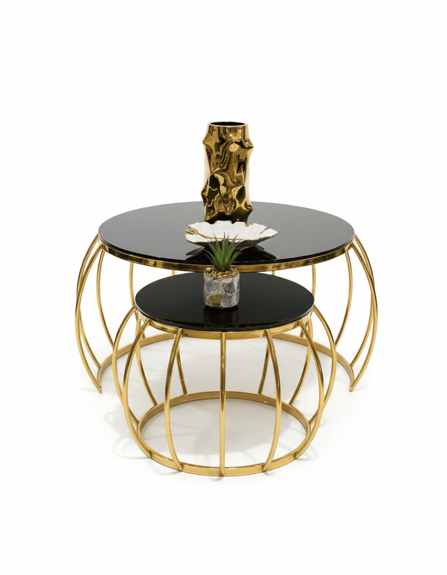 Sofia stainless table set, 2-piece, code Stainlesstable6043 _