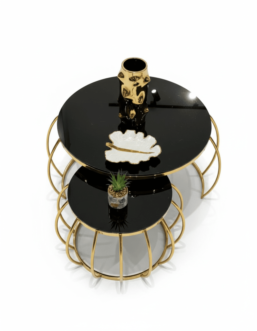 Sofia stainless table set, 2-piece, code Stainlesstable6043 _