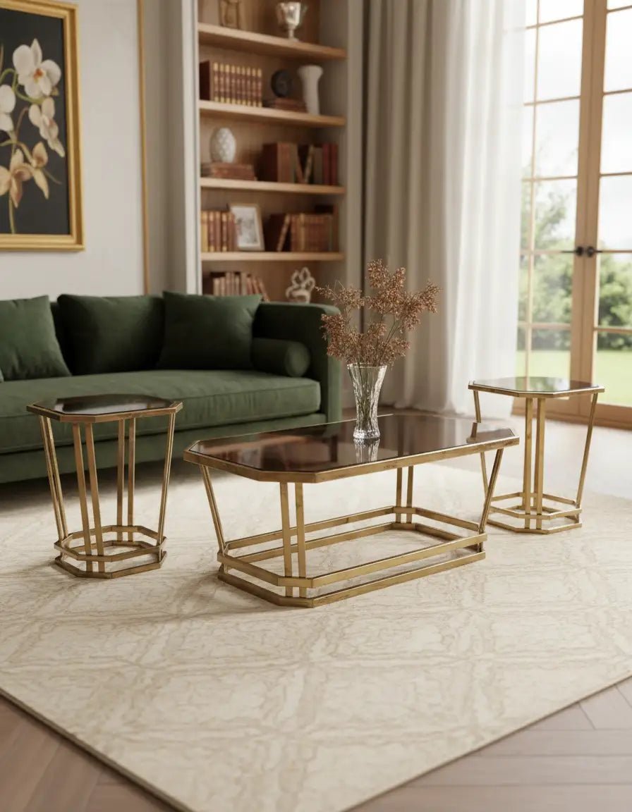 3-piece stainless steel table set code Stainlesstable6053 _