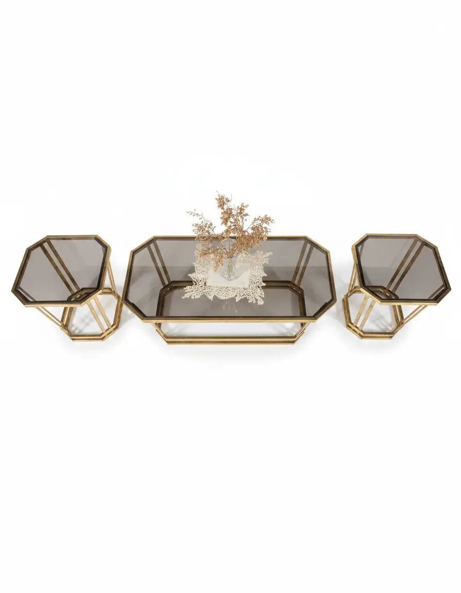 3-piece stainless steel table set code Stainlesstable6053 _