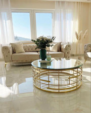 Modern stainless steel table, code Stainlesstable6001 _