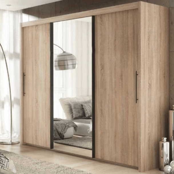 Wardrobe17035 دولاب مون 240 سم مودرن كود _ دولاب